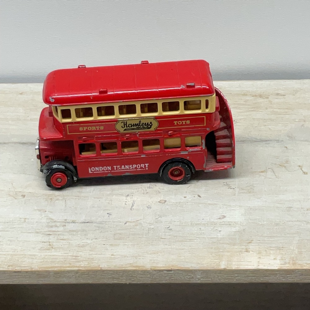 Lledo Days Gone DG15 London Transport Hamleys Double Decker Bus Red England